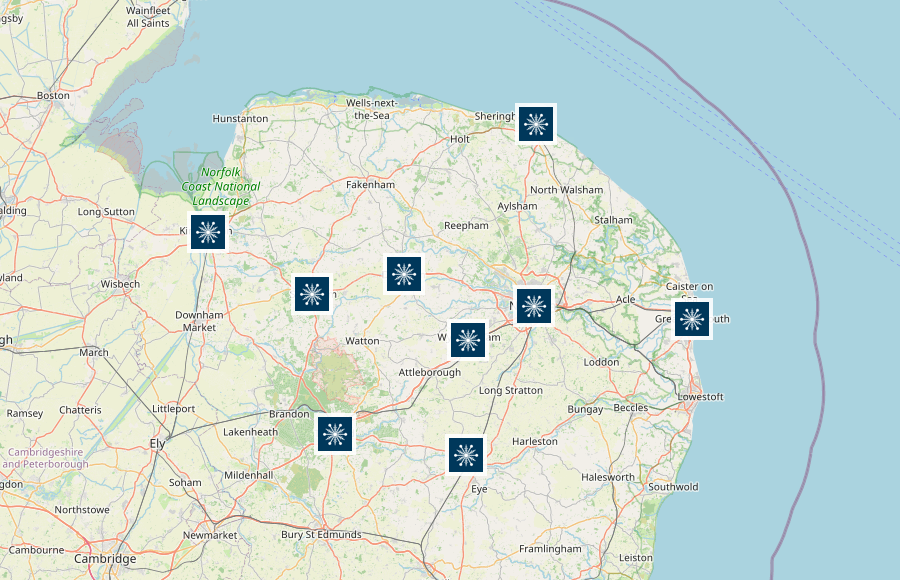 Chilled Down GPS-tracked fridge trailers across Norfolk