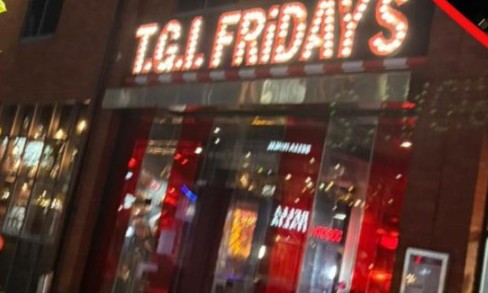 Chilled Down fridge trailer at TGI Fridays - emergency cold storage