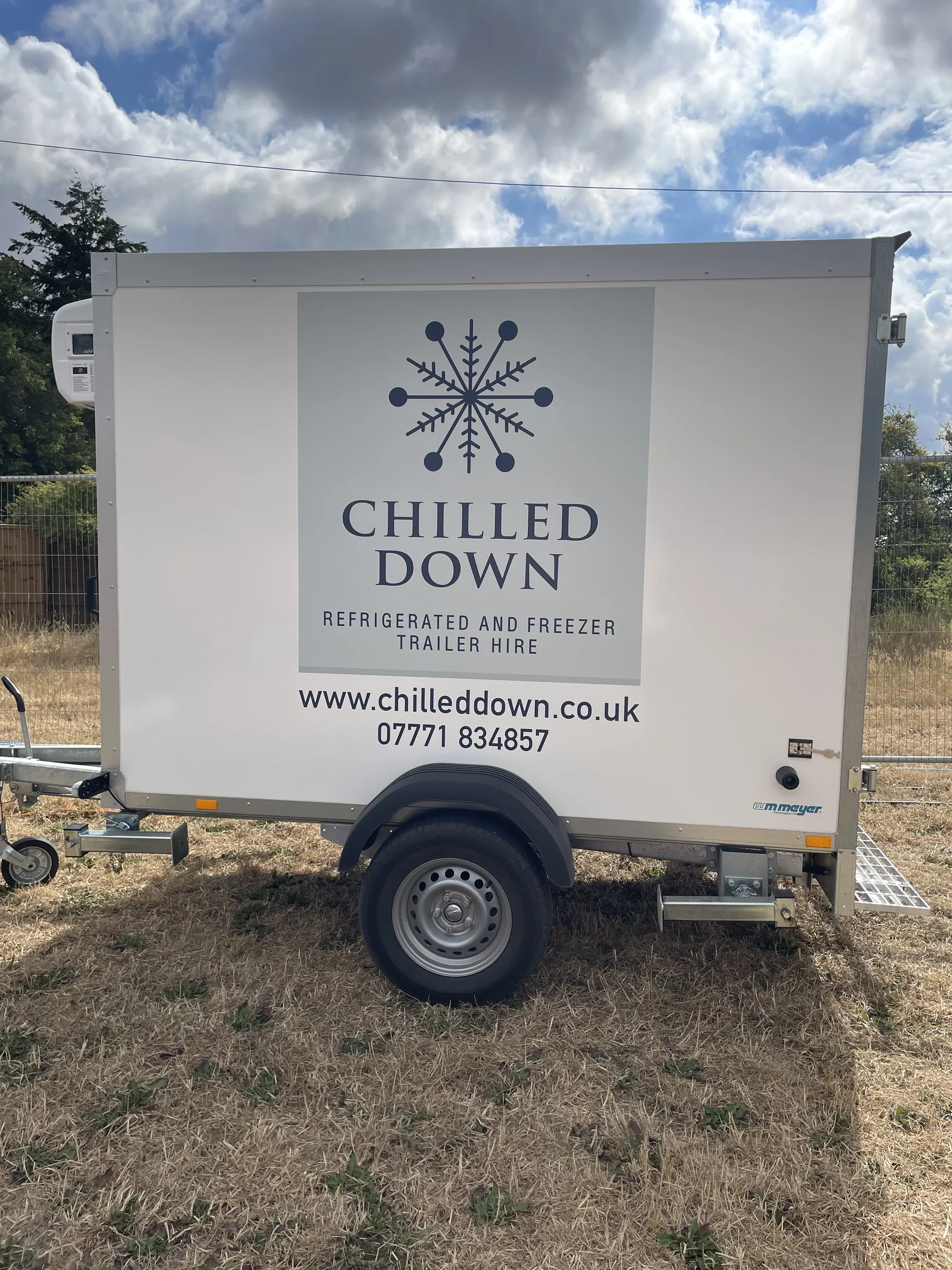 Chilled Down refrigerated trailer hire at Houghton Festival Norfolk